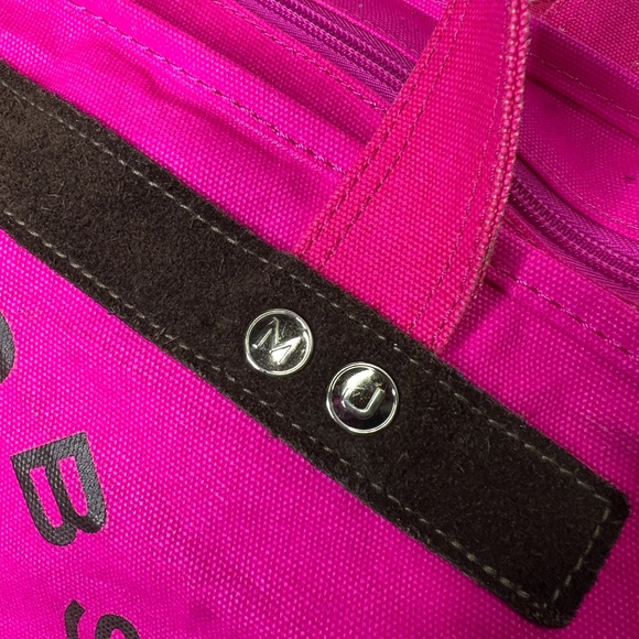 Jacob’s by Marc Jacobs Canvas pink Tote Bag Purse Shoulder - Picture 6 of 12